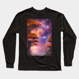 Suspended Moon Long Sleeve T-Shirt